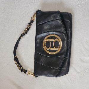Bebe Black Shoulder Purse